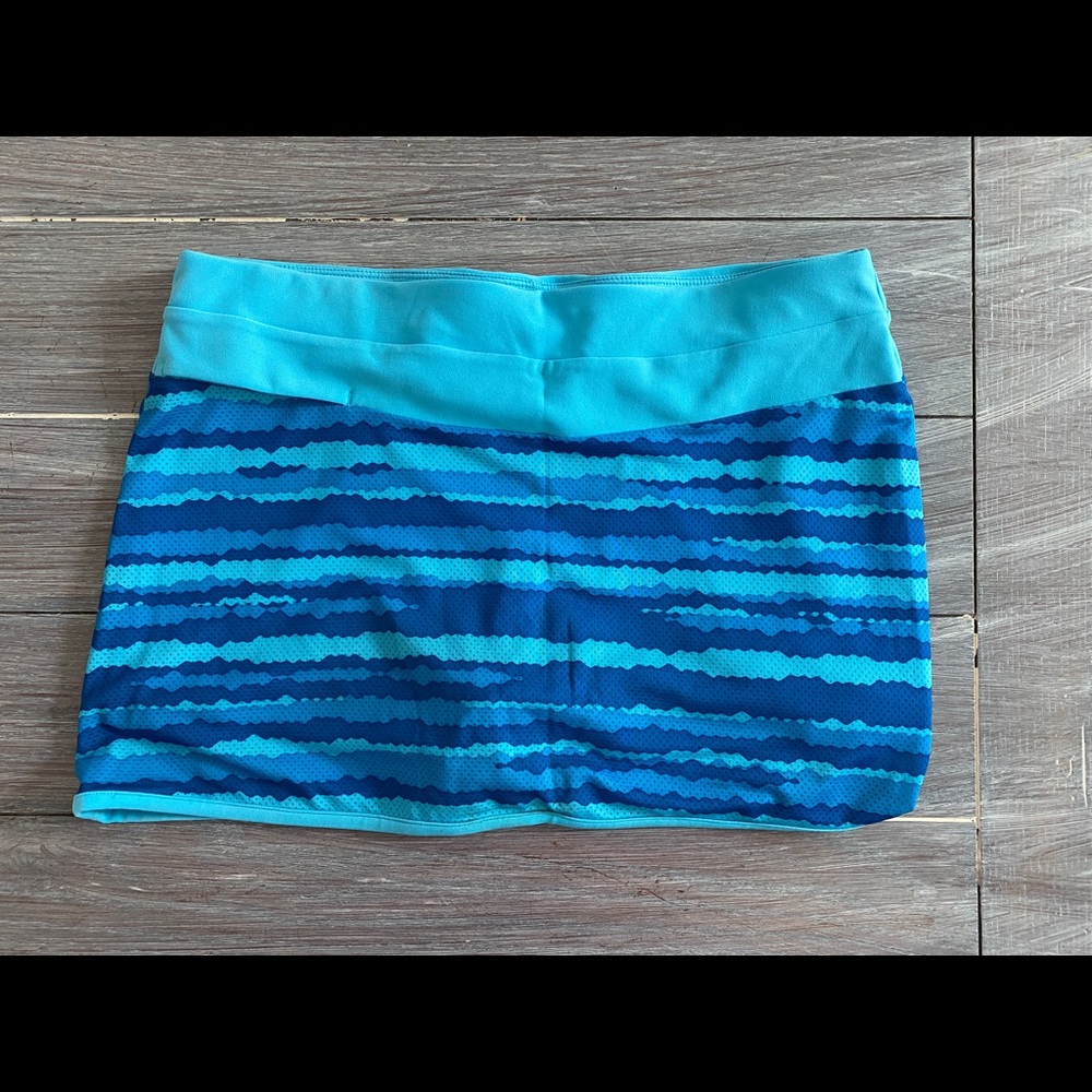 Blue Tennis Skirt
